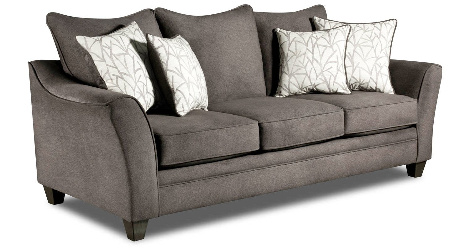 Flannel Seal Sofa and Loveseat