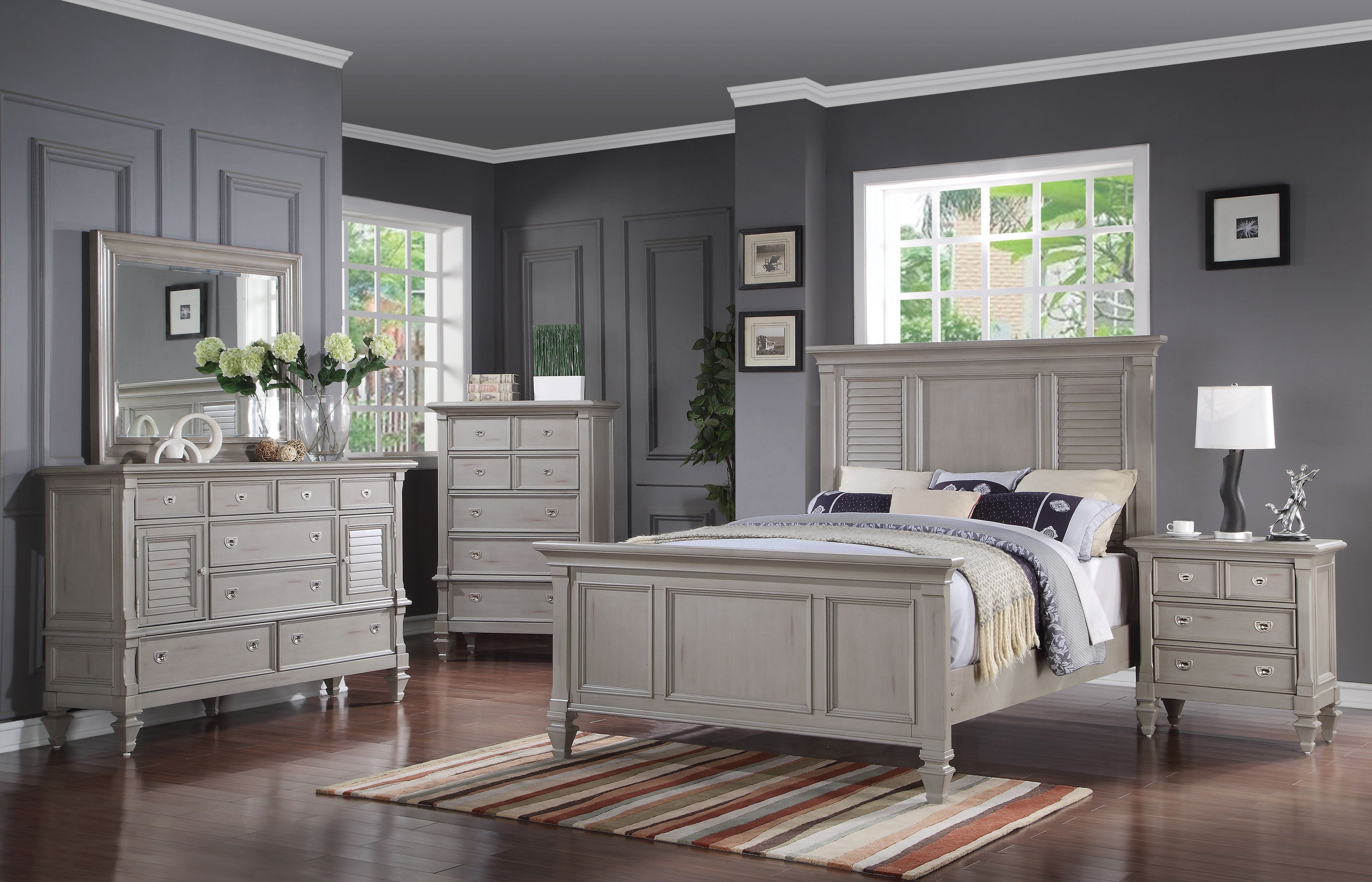 Grey Belmar Bedroom Collection