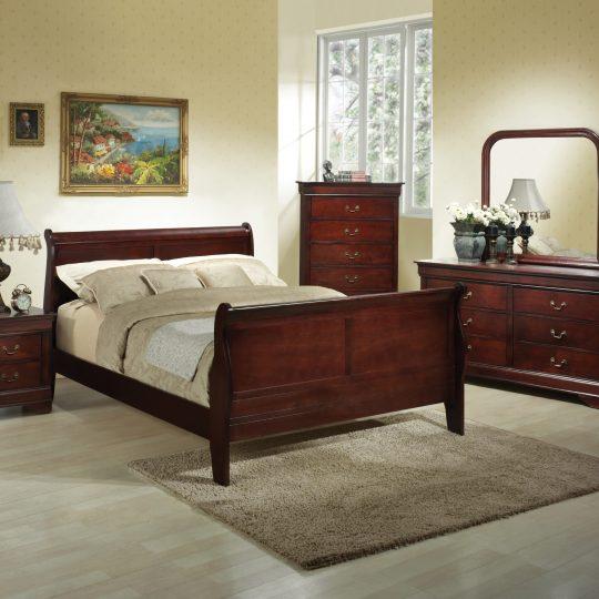 Cherry Louis Philippe Bedroom Collection