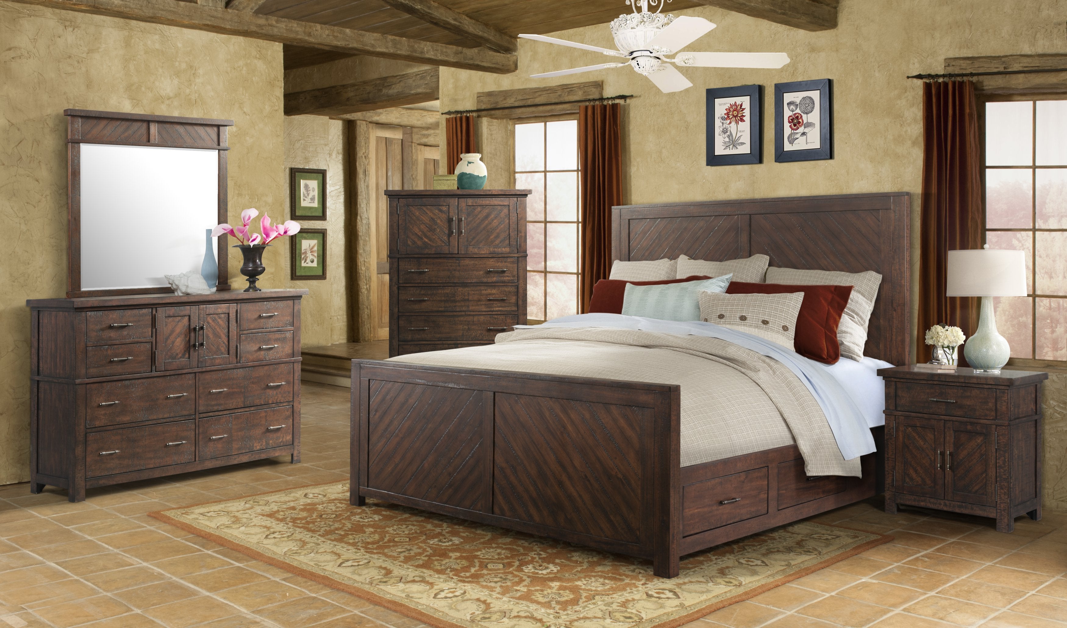The Jax Storage Bedroom Collection