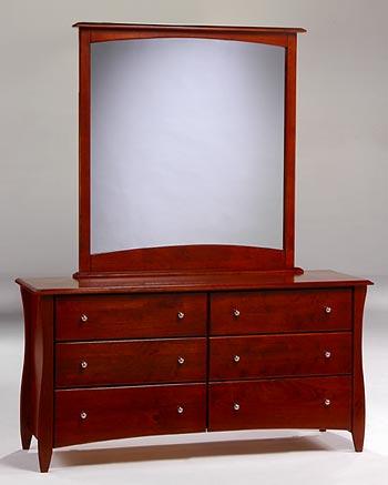 Clove Collection 6 Drawer Dresser, 5 Drawer Chest, Nightstand and Lingerie Chest