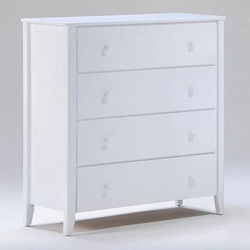 Zest Collection 4 drawer Chest, 6 Drawer Dresser, and 1 Drawer Nightstand